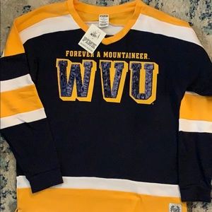 Small WVU PINK brand sweatshirt